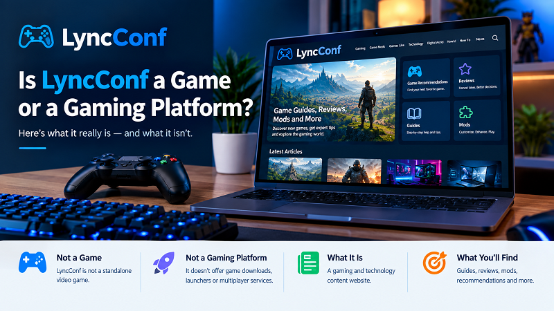 Is LyncConf a Game or a Gaming Platform?